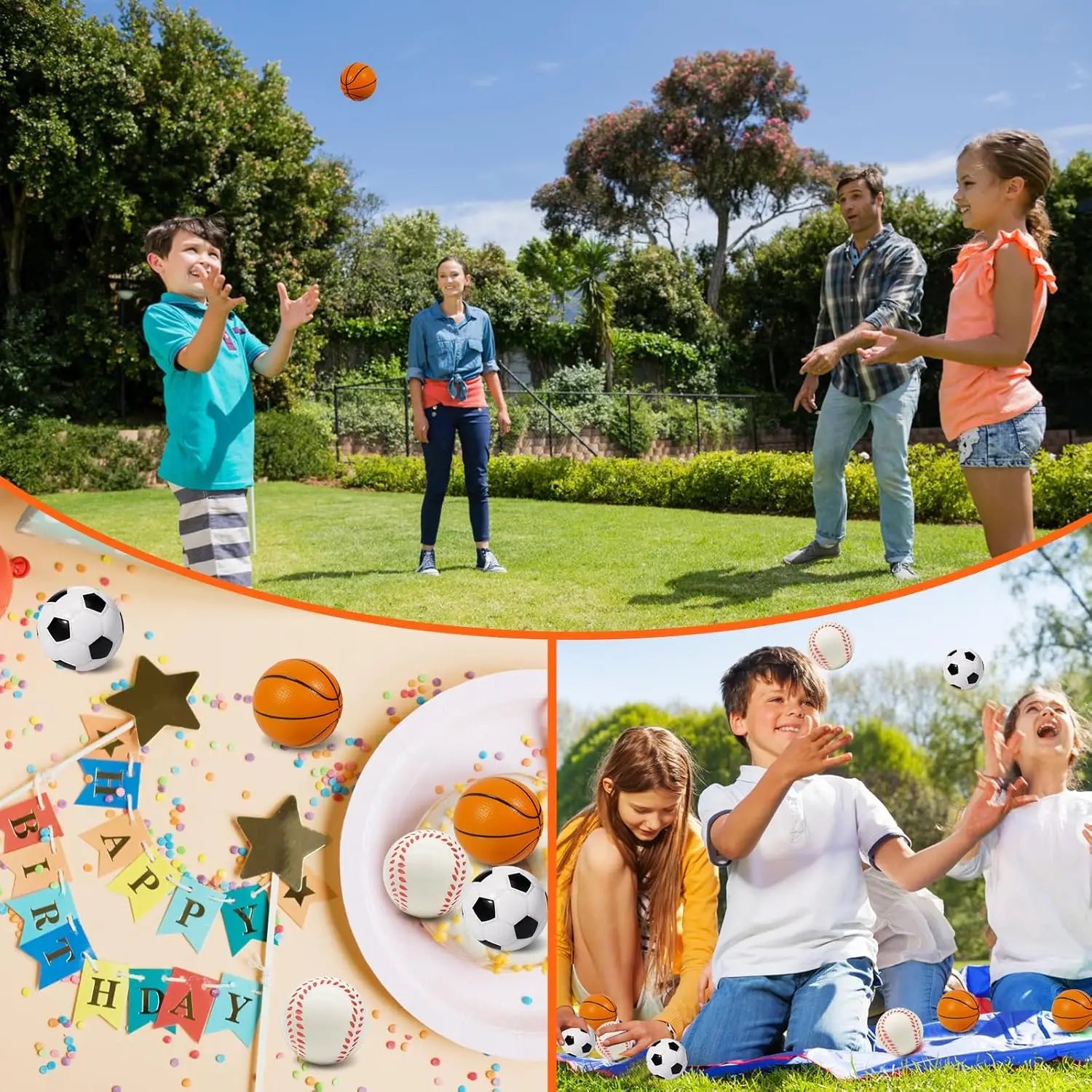 Squeeze Soccer Ball Set