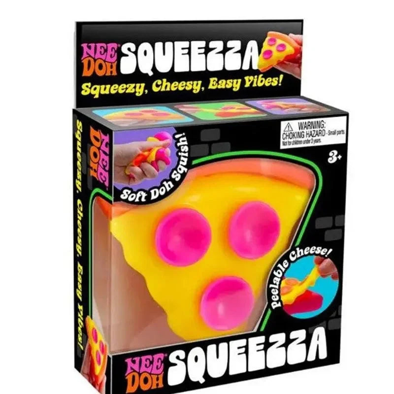 Nee Doh Pizza Squishy Toy