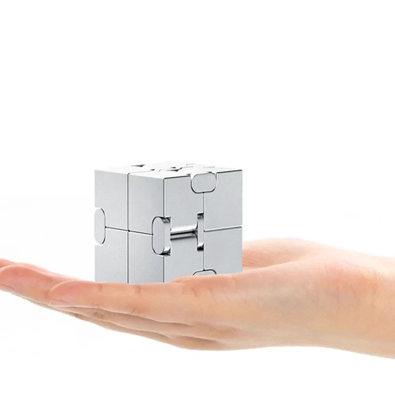 Magic Cube Stress Relief Toy Infinity Cube Portable Educational Toys Decompress Relax Toys for Children Adults Christmas Gift